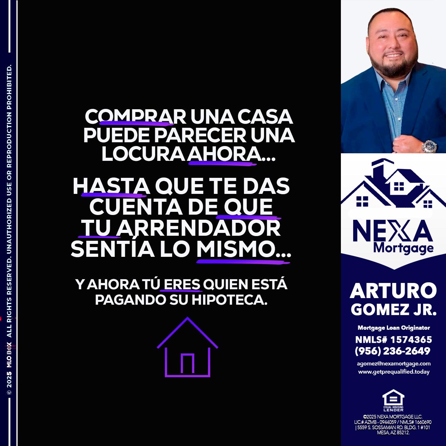 COMPRAR UNA CASA - Arturo Gomez Jr -Mortgage Broker