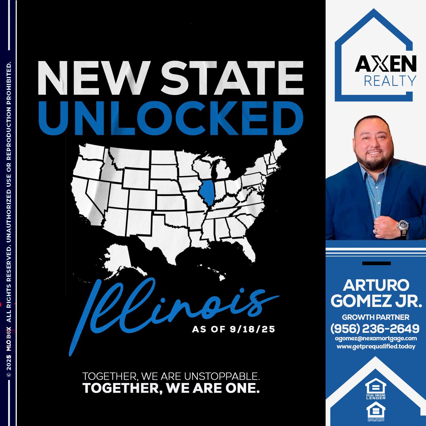 ILLINOIS UNLOCKED - Arturo Gomez Jr -Mortgage Broker