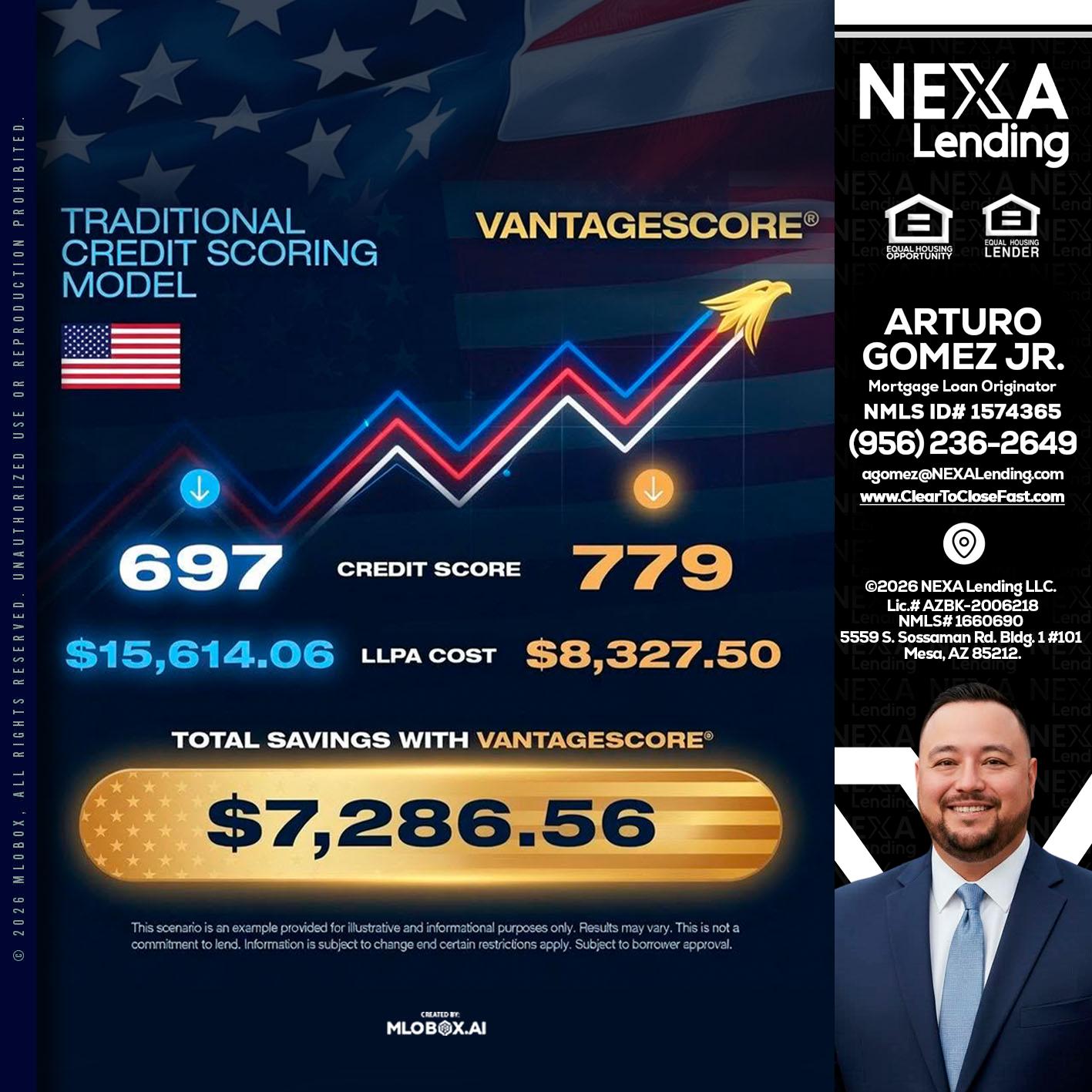 7,286.56 - Arturo Gomez Jr -Mortgage Broker